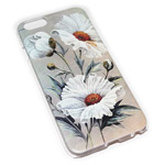 Чехол Yotrix Aquarelle для Apple iPhone 6 (Chamomiles, пластиковый)