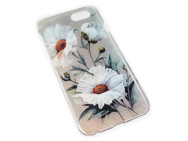 Чехол Yotrix Aquarelle для Apple iPhone 6 (Chamomiles, пластиковый)