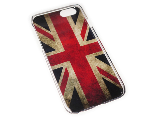 Чехол Yotrix Aquarelle для Apple iPhone 6 (UK Flag, пластиковый)
