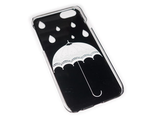 Чехол Yotrix Aquarelle для Apple iPhone 6 (Umbrella, пластиковый)