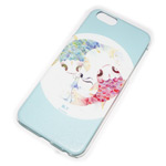 Чехол Yotrix Aquarelle для Apple iPhone 6 (Fishes, пластиковый)