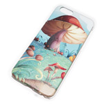 Чехол Yotrix Aquarelle для Apple iPhone 6 (Mushrooms, пластиковый)