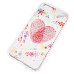 Чехол Yotrix Aquarelle для Apple iPhone 6 plus (Heart, пластиковый)