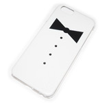 Чехол Yotrix Aquarelle для Apple iPhone 6 (Suit on white, пластиковый)