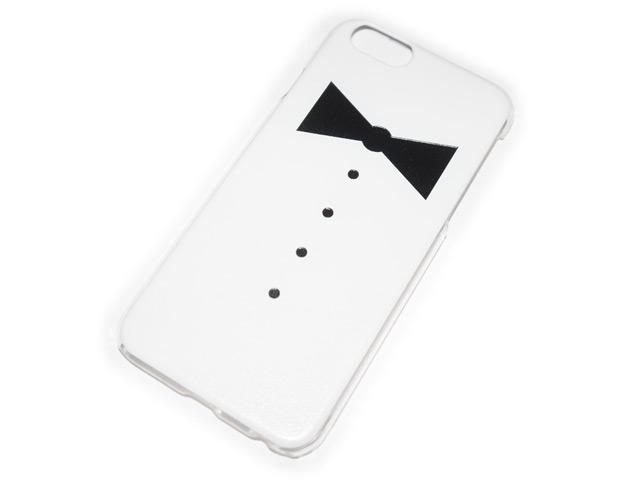 Чехол Yotrix Aquarelle для Apple iPhone 6 (Suit on white, пластиковый)