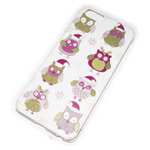 Чехол Yotrix Aquarelle для Apple iPhone 6 (Eight owls, пластиковый)