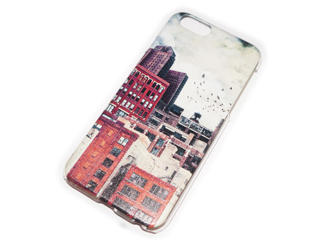 Чехол Yotrix Aquarelle для Apple iPhone 6 (Industrial, пластиковый)