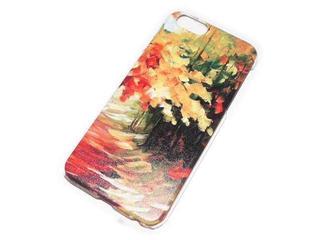 Чехол Yotrix Aquarelle для Apple iPhone 6 (Autumn, пластиковый)