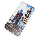 Чехол Yotrix Aquarelle для Apple iPhone 6 (Tower and light, пластиковый)