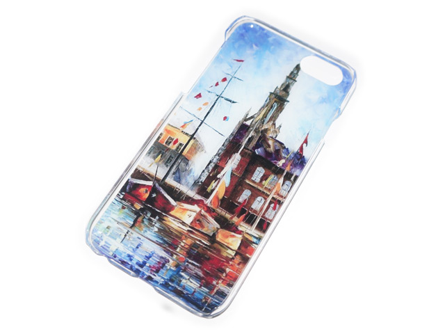 Чехол Yotrix Aquarelle для Apple iPhone 6 (Sailfishs, пластиковый)