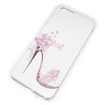 Чехол Yotrix Aquarelle для Apple iPhone 6 (Shoes pink, пластиковый)