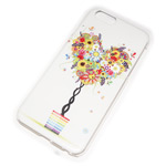 Чехол Yotrix Aquarelle для Apple iPhone 6 (Heart tree, пластиковый)