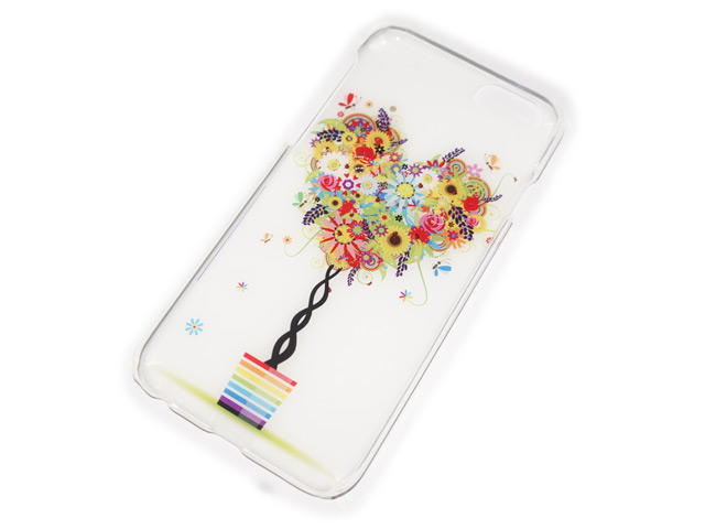 Чехол Yotrix Aquarelle для Apple iPhone 6 (Heart tree, пластиковый)