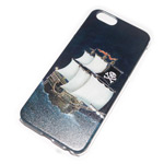 Чехол Yotrix Aquarelle для Apple iPhone 6 (Pirate ship, пластиковый)