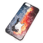 Чехол Yotrix Aquarelle для Apple iPhone 6 (Flame guitar, пластиковый)