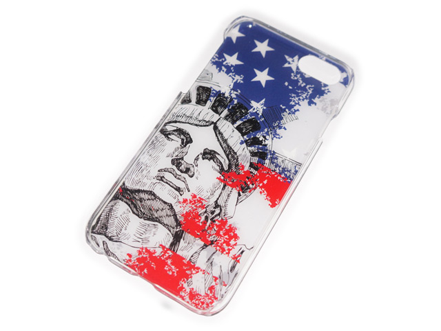 Чехол Yotrix Aquarelle для Apple iPhone 6 (Liberty, пластиковый)