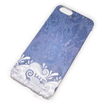 Чехол Yotrix Aquarelle для Apple iPhone 6 (Ornament blue, пластиковый)