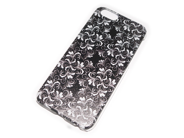 Чехол Yotrix Aquarelle для Apple iPhone 6 (Ornament black, пластиковый)