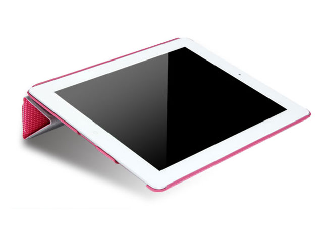 Чехол Nillkin Leather case для Apple iPad 2 (кож.зам, розовый)