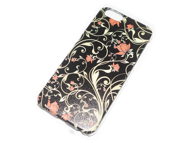 Чехол Yotrix Aquarelle для Apple iPhone 6 (Ornament flowers, пластиковый)