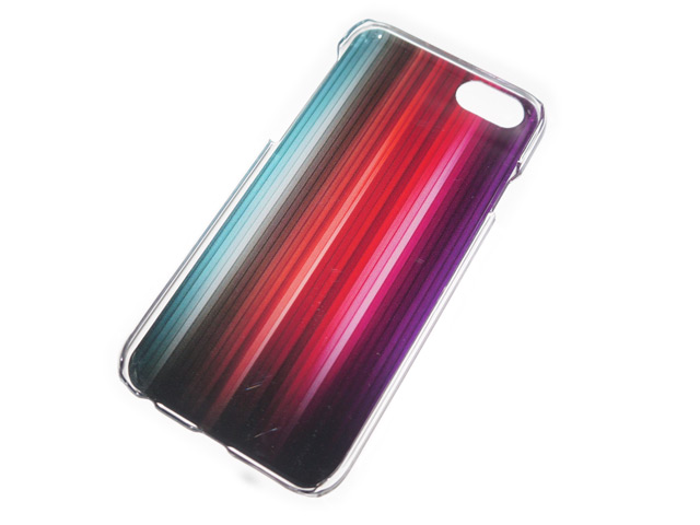 Чехол Yotrix Aquarelle для Apple iPhone 6 (Vertical colors, пластиковый)