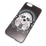 Чехол Yotrix Aquarelle для Apple iPhone 6 (Skull diamonds, пластиковый)