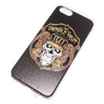 Чехол Yotrix Aquarelle для Apple iPhone 6 (Skull bondi gold, пластиковый)