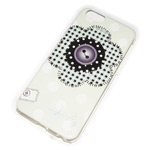 Чехол Yotrix Aquarelle для Apple iPhone 6 (Flower patch white, пластиковый)