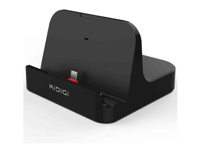 Dock-станция KiDiGi Tablet Universal Desktop Cradle для планшетов (черная, microUSB)