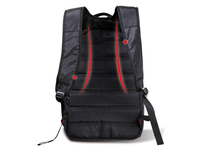 Рюкзак Remax Double Bag #307 (черный/розовый, 1 отделение, 15