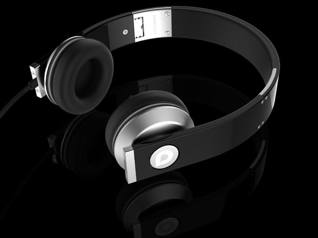Наушники Accutone Pisces Over-the-head Headset (черные, пульт/микрофон, 40 мм)