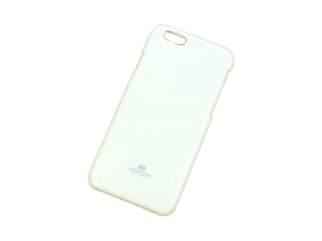 Чехол Mercury Goospery Jelly Case для Apple iPhone 6 plus (белый, гелевый)