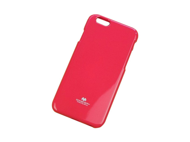 Чехол Mercury Goospery Jelly Case для Apple iPhone 6 plus (малиновый, гелевый)