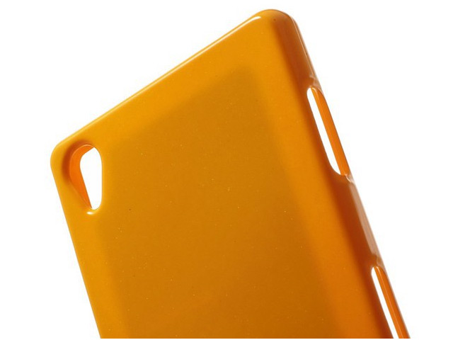 Чехол Mercury Goospery Jelly Case для Sony Xperia Z3 L55t (белый, гелевый)