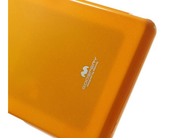 Чехол Mercury Goospery Jelly Case для Sony Xperia Z3 L55t (оранжевый, гелевый)