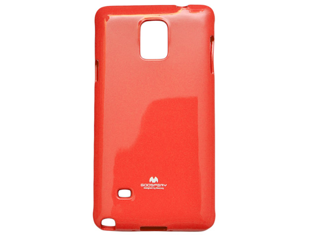 Чехол Mercury Goospery Jelly Case для Samsung Galaxy Note 4 N910 (красный, гелевый)