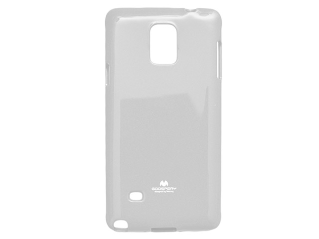 Чехол Mercury Goospery Jelly Case для Samsung Galaxy Note 4 N910 (белый, гелевый)
