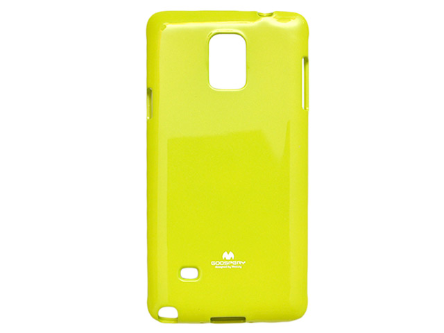 Чехол Mercury Goospery Jelly Case для Samsung Galaxy Note 4 N910 (зеленый, гелевый)