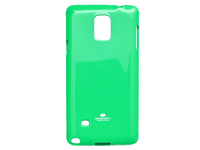 Чехол Mercury Goospery Jelly Case для Samsung Galaxy Note 4 N910 (бирюзовый, гелевый)