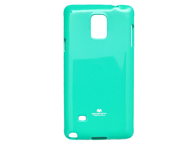 Чехол Mercury Goospery Jelly Case для Samsung Galaxy Note 4 N910 (голубой, гелевый)