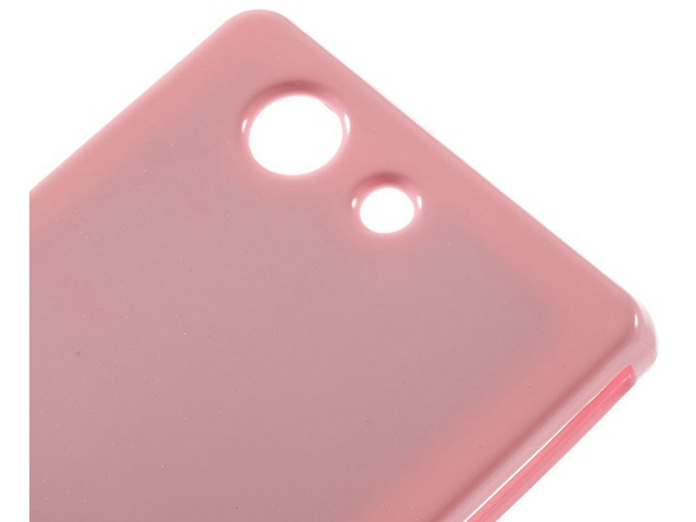 Чехол Mercury Goospery Jelly Case для Sony Xperia Z3 compact M55w (розовый, гелевый)