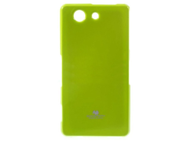 Чехол Mercury Goospery Jelly Case для Sony Xperia Z3 compact M55w (зеленый, гелевый)