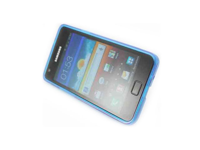 Чехол Nillkin Soft case для Samsung Galaxy S2 i9100 (голубой)