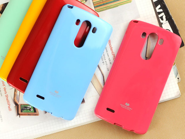 Чехол Mercury Goospery Jelly Case для LG G3 Beat D724 (G3 mini) (черный, гелевый)