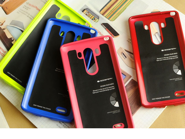 Чехол Mercury Goospery Jelly Case для LG G3 Beat D724 (G3 mini) (черный, гелевый)