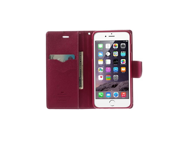 Чехол Mercury Goospery Fancy Diary Case для Apple iPhone 6 plus (розовый, кожаный)