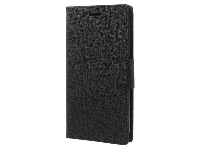 Чехол Mercury Goospery Fancy Diary Case для Samsung Galaxy Mega 2 G750F (черный, кожаный)