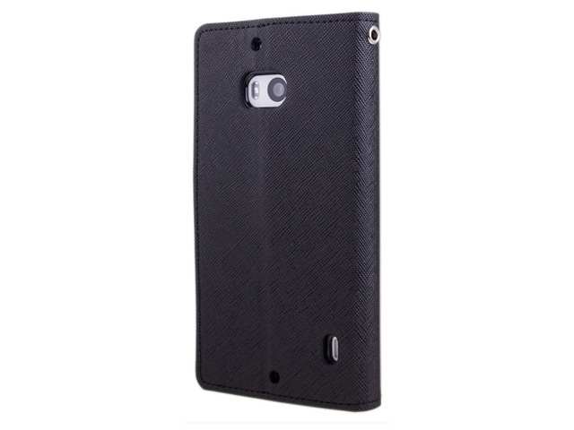 Чехол Mercury Goospery Fancy Diary Case для Nokia Lumia 930 (черный, кожаный)