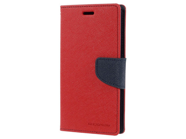 Чехол Mercury Goospery Fancy Diary Case для Sony Xperia Z3 L55t (красный, кожаный)