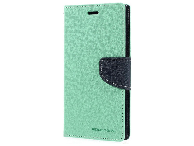 Чехол Mercury Goospery Fancy Diary Case для Sony Xperia Z3 L55t (голубой, кожаный)